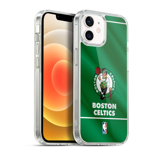 NBA Boston Celtics Horizontal Banner Soft Gel Case for Apple iPhone 12 / iPhone 12 Pro & MagSafe