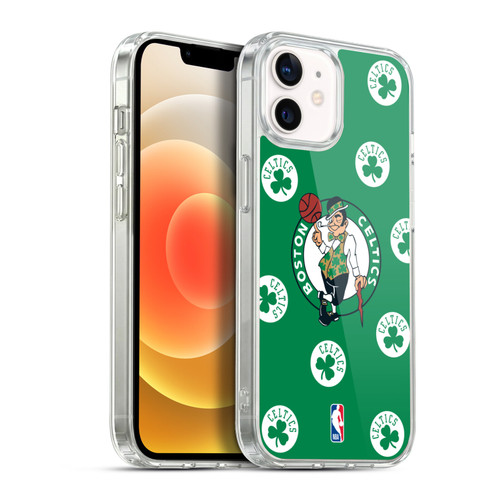 NBA Boston Celtics Patterns Soft Gel Case for Apple iPhone 12 / iPhone 12 Pro & MagSafe