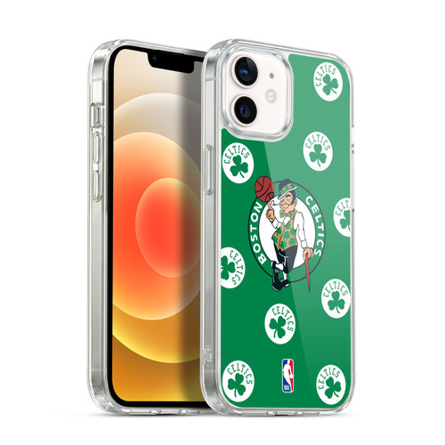 NBA Boston Celtics Patterns Soft Gel Case for Apple iPhone 12 / iPhone 12 Pro & MagSafe