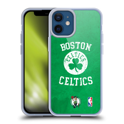 NBA Boston Celtics Distressed Soft Gel Case for Apple iPhone 12 Mini & MagSafe