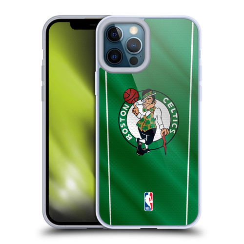 NBA Boston Celtics Vertical Banner Soft Gel Case for Apple iPhone 12 Pro Max & MagSafe