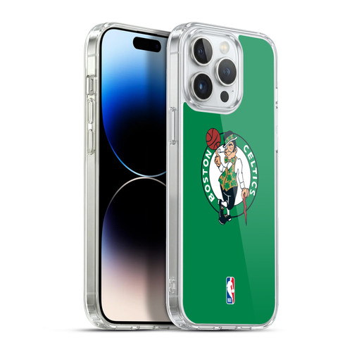 NBA Boston Celtics Plain Soft Gel Case for Apple iPhone 13 Pro Max & MagSafe