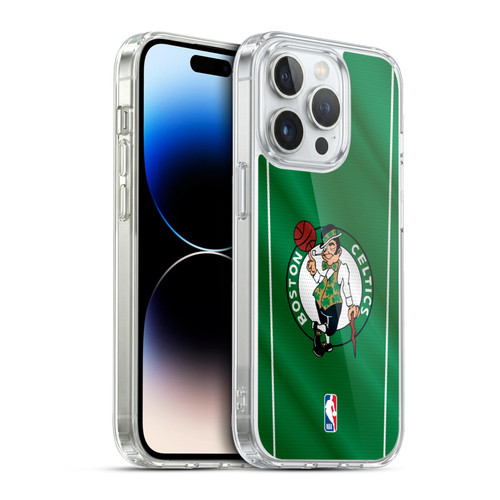 NBA Boston Celtics Vertical Banner Soft Gel Case for Apple iPhone 13 Pro & MagSafe