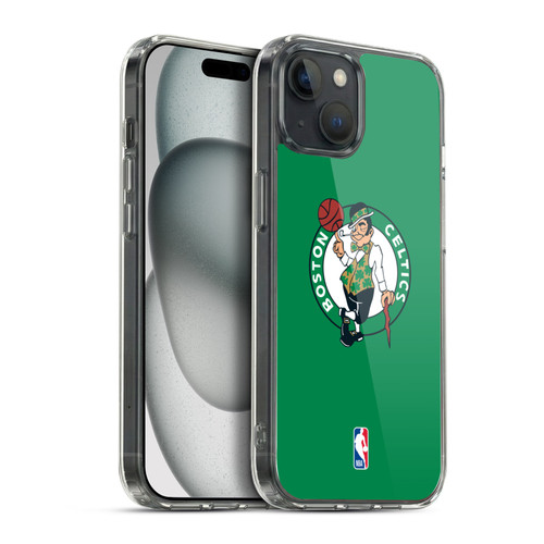 NBA Boston Celtics Plain Soft Gel Case for Apple iPhone 15 Plus & MagSafe