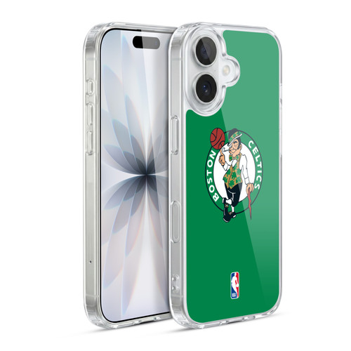 NBA Boston Celtics Plain Soft Gel Case for Apple iPhone 17