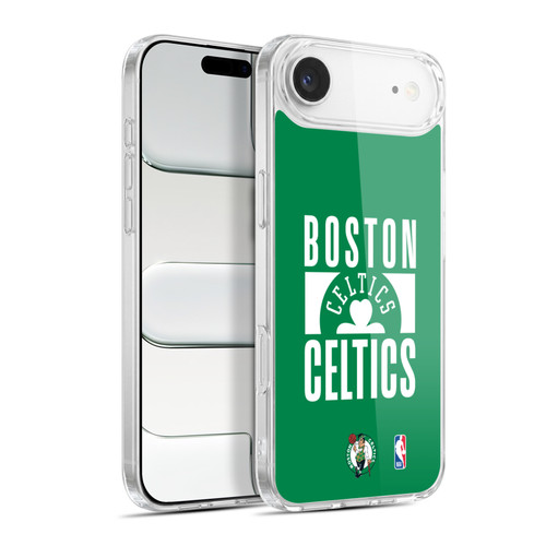 NBA Boston Celtics Typography Soft Gel Case for Apple iPhone 17 Air