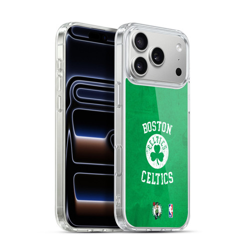 NBA Boston Celtics Distressed Soft Gel Case for Apple iPhone 17 Pro Max