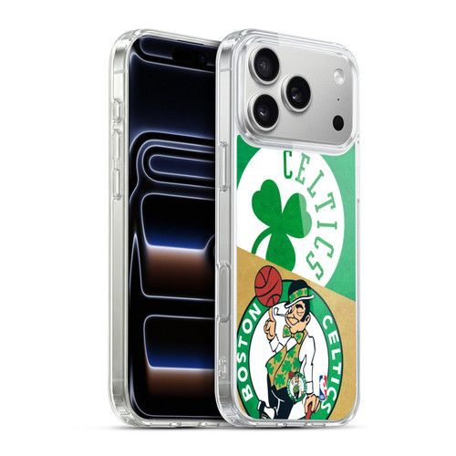 NBA Boston Celtics Half Oversized Soft Gel Case for Apple iPhone 17 Pro Max