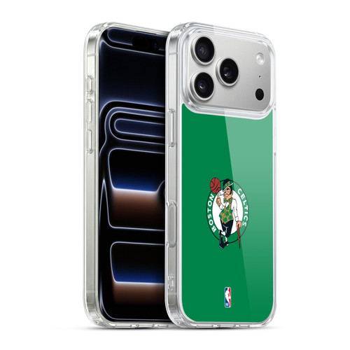 NBA Boston Celtics Plain Soft Gel Case for Apple iPhone 17 Pro Max