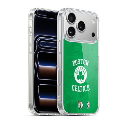 NBA Boston Celtics Distressed Soft Gel Case for Apple iPhone 17 Pro