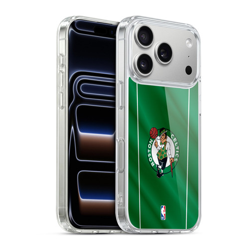 NBA Boston Celtics Vertical Banner Soft Gel Case for Apple iPhone 17 Pro