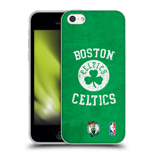 NBA Boston Celtics Distressed Soft Gel Case for Apple iPhone 5c
