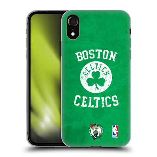 NBA Boston Celtics Distressed Soft Gel Case for Apple iPhone XR