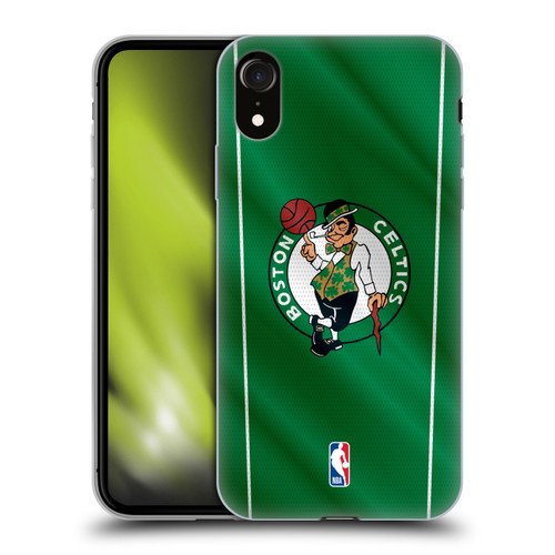 NBA Boston Celtics Vertical Banner Soft Gel Case for Apple iPhone XR