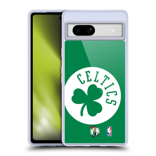 NBA Boston Celtics Oversized Soft Gel Case for Google Pixel 7a