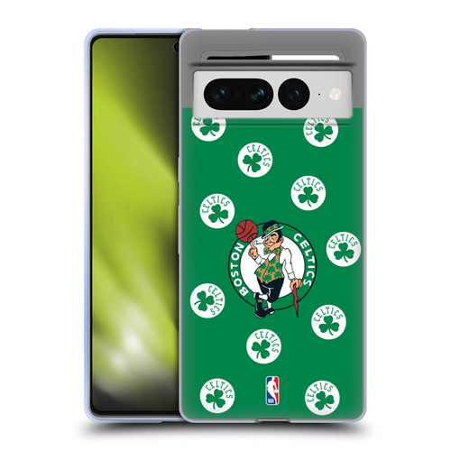 NBA Boston Celtics Patterns Soft Gel Case for Google Pixel 7 Pro