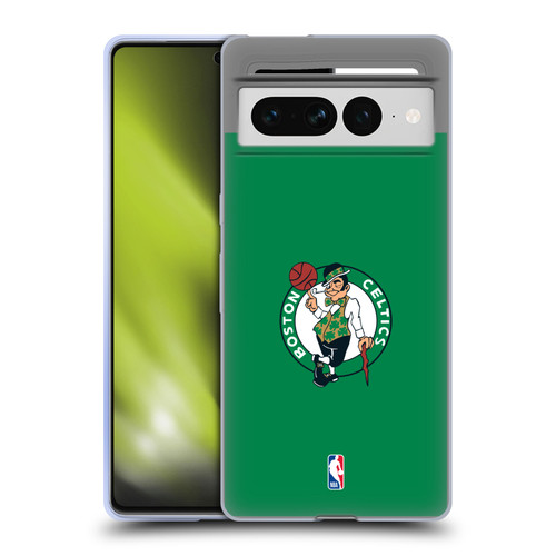 NBA Boston Celtics Plain Soft Gel Case for Google Pixel 7 Pro