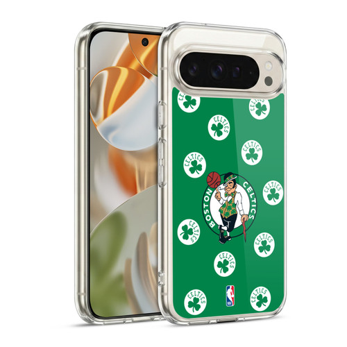 NBA Boston Celtics Patterns Soft Gel Case for Google Pixel 9 / Pixel 9 Pro