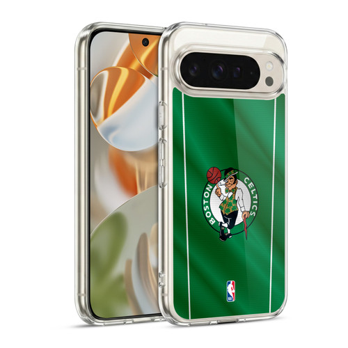 NBA Boston Celtics Vertical Banner Soft Gel Case for Google Pixel 9 / Pixel 9 Pro