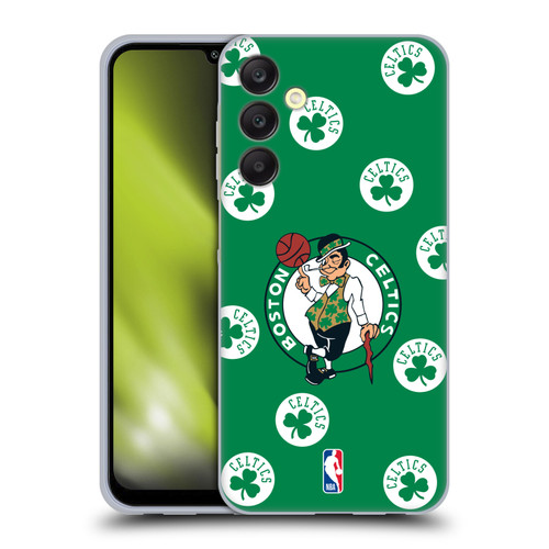 NBA Boston Celtics Patterns Soft Gel Case for Samsung Galaxy A25 5G