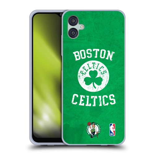 NBA Boston Celtics Distressed Soft Gel Case for Samsung Galaxy M04 5G / A04e