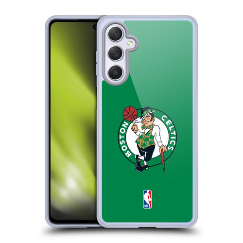 NBA Boston Celtics Plain Soft Gel Case for Samsung Galaxy M54 5G