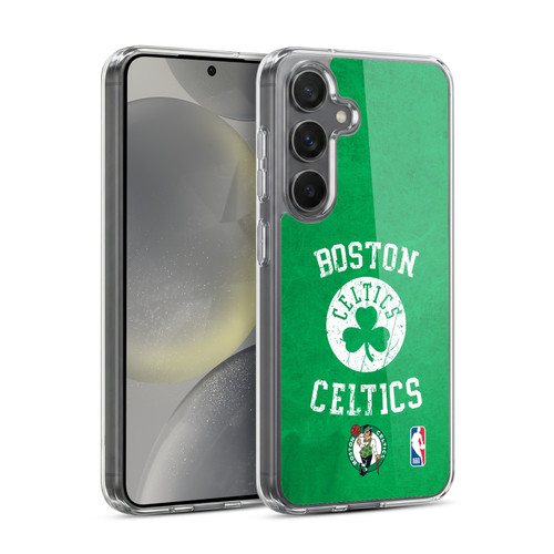 NBA Boston Celtics Distressed Soft Gel Case for Samsung Galaxy S24 5G & MagSafe