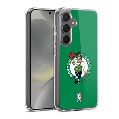 NBA Boston Celtics Plain Soft Gel Case for Samsung Galaxy S24 5G & MagSafe
