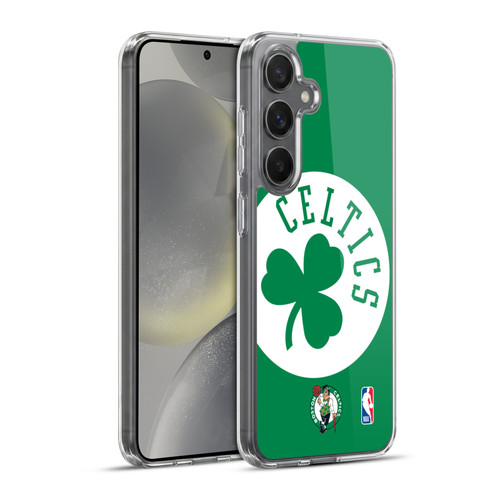 NBA Boston Celtics Oversized Soft Gel Case for Samsung Galaxy S24+ 5G & MagSafe