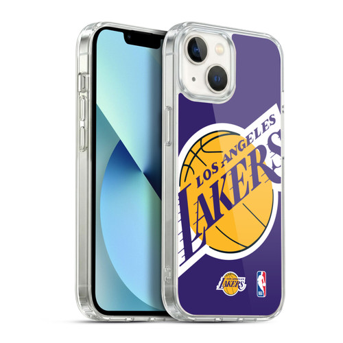 NBA Los Angeles Lakers Oversized Soft Gel Case for Apple iPhone 13