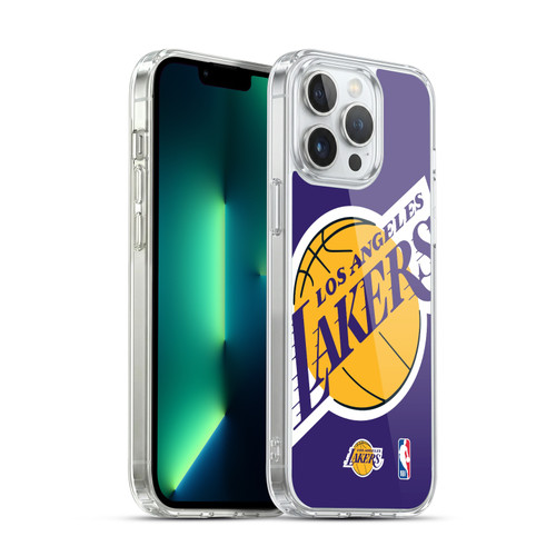 NBA Los Angeles Lakers Oversized Soft Gel Case for Apple iPhone 13 Pro Max & MagSafe