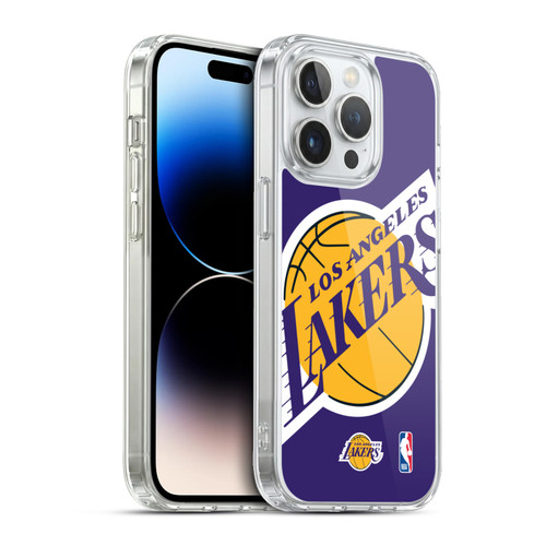 NBA Los Angeles Lakers Oversized Soft Gel Case for Apple iPhone 13 Pro & MagSafe