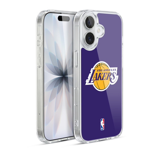 NBA Los Angeles Lakers Plain Soft Gel Case for Apple iPhone 17