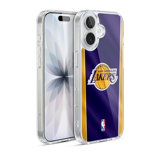 NBA Los Angeles Lakers Vertical Banner Soft Gel Case for Apple iPhone 17