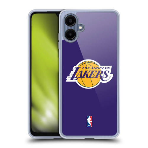 NBA Los Angeles Lakers Plain Soft Gel Case for Samsung Galaxy A06 4G