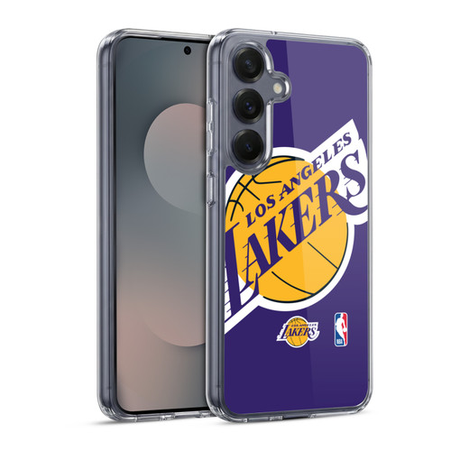 NBA Los Angeles Lakers Oversized Soft Gel Case for Samsung Galaxy S25 & MagSafe