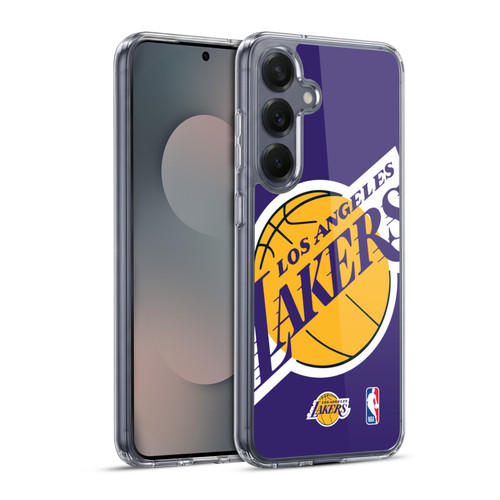 NBA Los Angeles Lakers Oversized Soft Gel Case for Samsung Galaxy S25+ & MagSafe