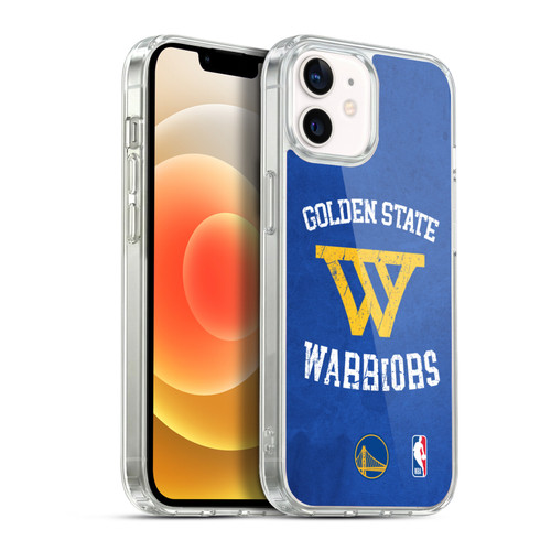 NBA Golden State Warriors Distressed Soft Gel Case for Apple iPhone 12 / iPhone 12 Pro & MagSafe