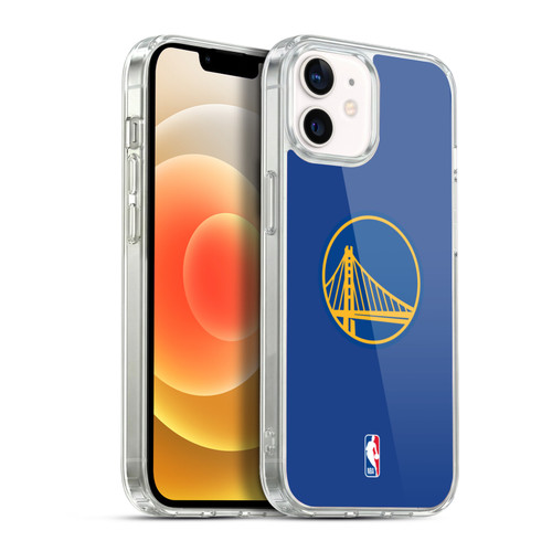 NBA Golden State Warriors Plain Soft Gel Case for Apple iPhone 12 / iPhone 12 Pro & MagSafe