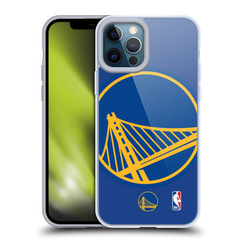 NBA Golden State Warriors Oversized Soft Gel Case for Apple iPhone 12 Pro Max & MagSafe