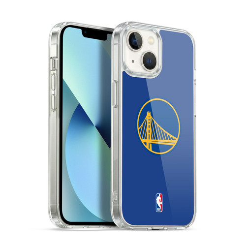 NBA Golden State Warriors Plain Soft Gel Case for Apple iPhone 13