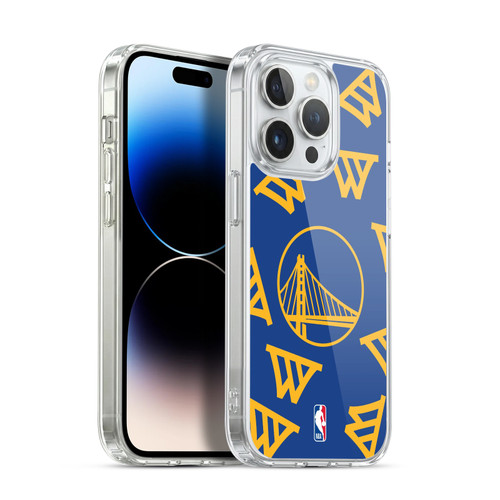 NBA Golden State Warriors Patterns Soft Gel Case for Apple iPhone 13 Pro & MagSafe