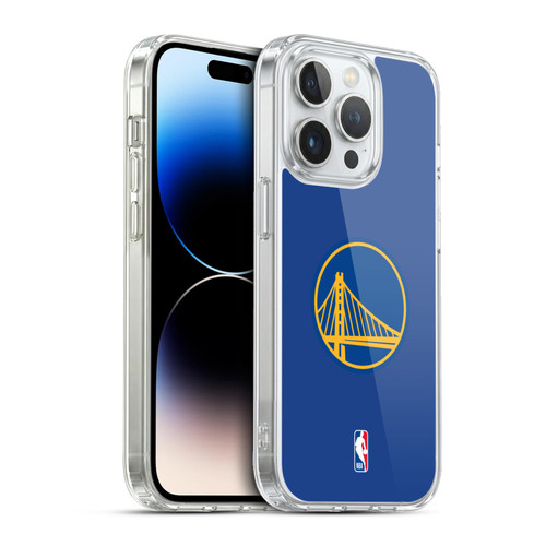 NBA Golden State Warriors Plain Soft Gel Case for Apple iPhone 13 Pro & MagSafe