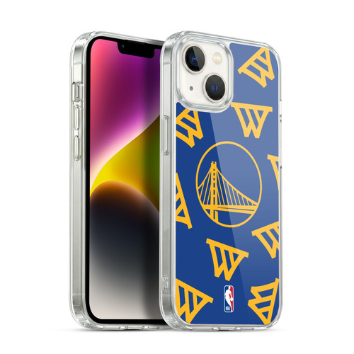 NBA Golden State Warriors Patterns Soft Gel Case for Apple iPhone 14