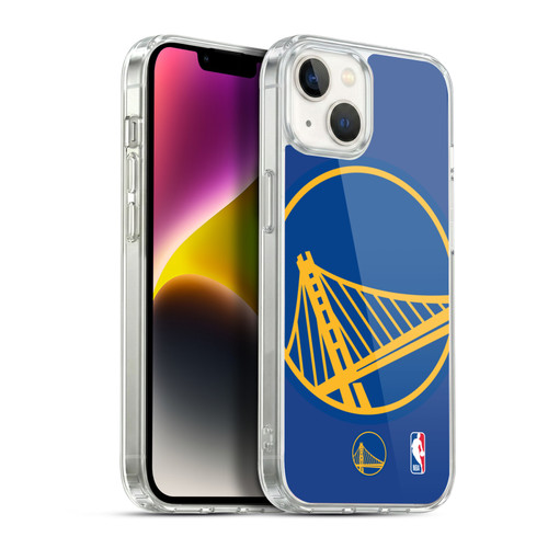 NBA Golden State Warriors Oversized Soft Gel Case for Apple iPhone 14 Plus & MagSafe