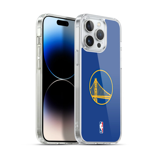 NBA Golden State Warriors Plain Soft Gel Case for Apple iPhone 14 Pro Max & MagSafe