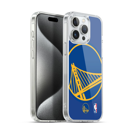 NBA Golden State Warriors Oversized Soft Gel Case for Apple iPhone 15 Pro Max & MagSafe