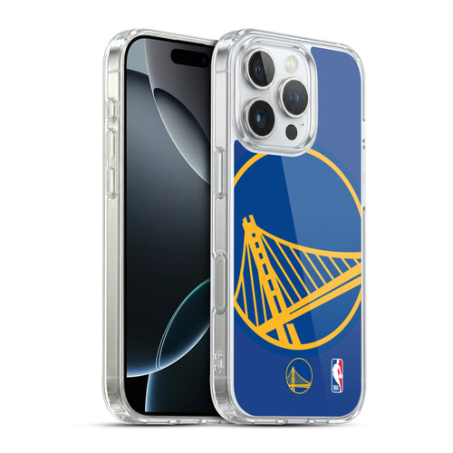 NBA Golden State Warriors Oversized Soft Gel Case for Apple iPhone 16 Pro & MagSafe