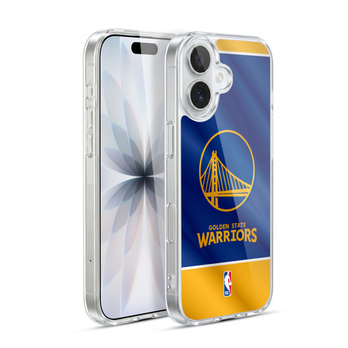 NBA Golden State Warriors Horizontal Banner Soft Gel Case for Apple iPhone 17