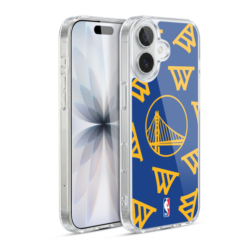 NBA Golden State Warriors Patterns Soft Gel Case for Apple iPhone 17